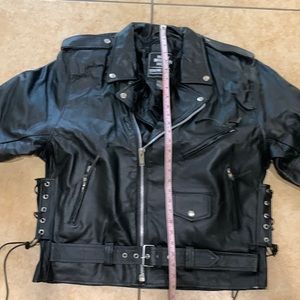 rocky mountain cowhide jacket